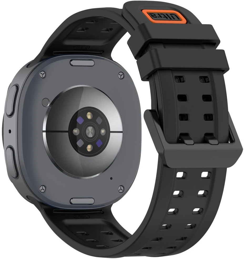 TECH-PROTECT SILICONE AIR SAMSUNG GALAXY WATCH 8 / 9 / CLASSIC (40 / 44 / 46 MM) Juodas