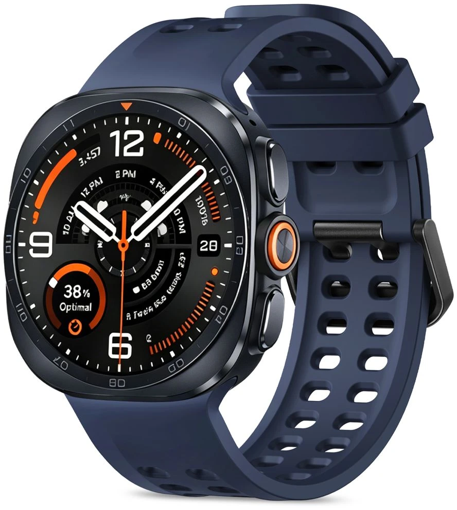 Tech-Protect SILICONE AIR Samsung Galaxy WATCH ULTRA 1 / 2 2024-2026 (47 MM) TAMSIAI MĖLYNA