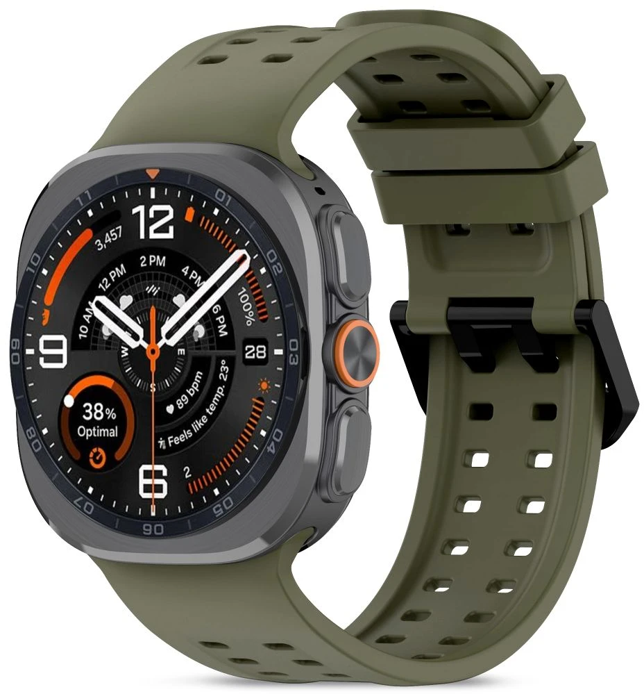 Tech-Protect SILICONE AIR Samsung Galaxy WATCH ULTRA 1 / 2 2024-2026 (47 MM) ALYVINĖS ŽALIOS SPALVOS