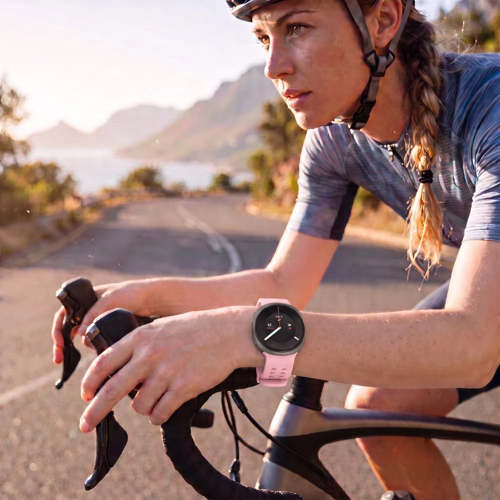 Tech-Protect SILICONE AIR Samsung Galaxy WATCH 8 / 9 / CLASSIC (40 / 44 / 46 MM) ŠVIESIAI ROŽINĖ