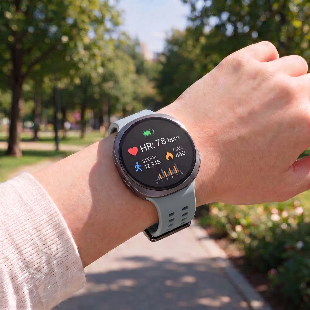 „Tech-Protect SILICONE AIR“ Samsung Galaxy WATCH 8 / 9 / CLASSIC (40 / 44 / 46 MM) MIST Pilkas
