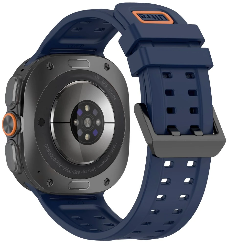 Tech-Protect SILICONE AIR Samsung Galaxy WATCH ULTRA 1 / 2 2024-2026 (47 MM) TAMSIAI MĖLYNA