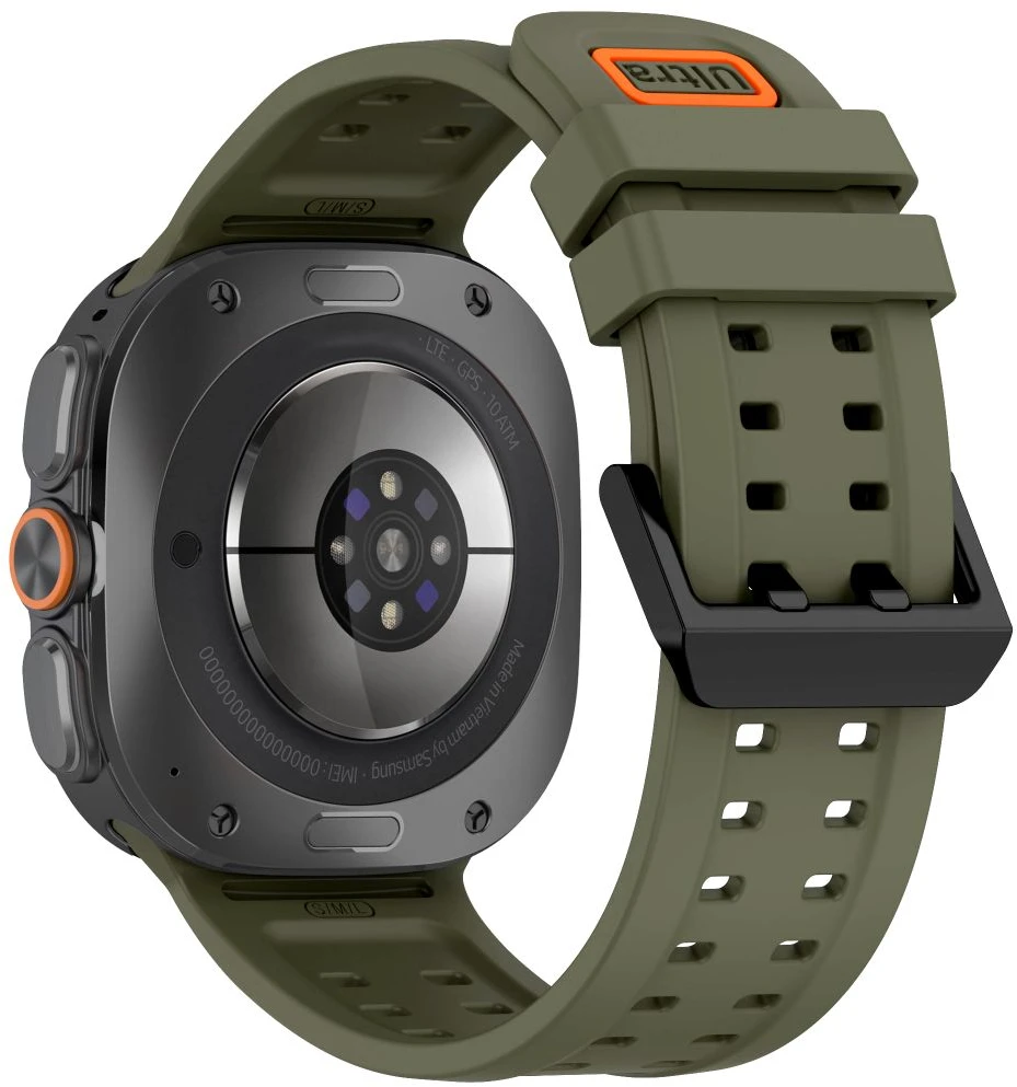 Tech-Protect SILICONE AIR Samsung Galaxy WATCH ULTRA 1 / 2 2024-2026 (47 MM) ALYVINĖS ŽALIOS SPALVOS