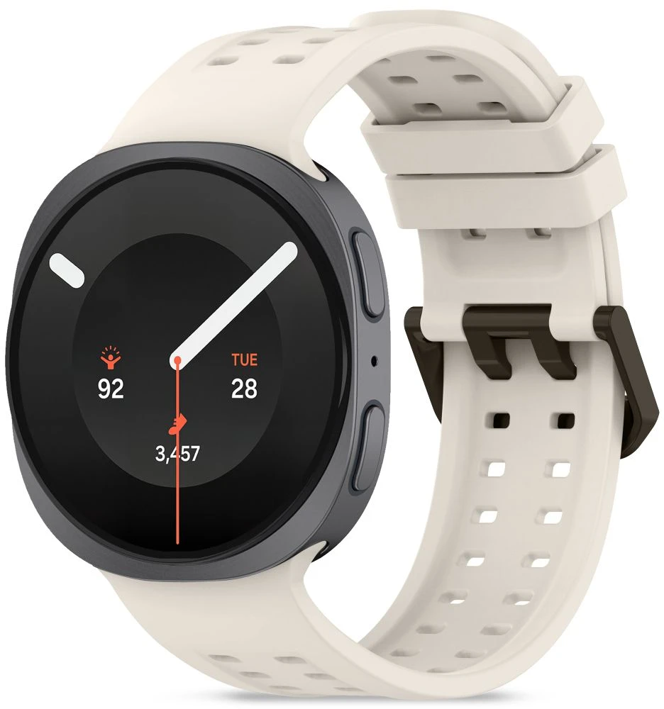 TECH-PROTECT SILICONE AIR SAMSUNG GALAXY WATCH 8 / 9 / CLASSIC (40 / 44 / 46 MM) STARLIGHT