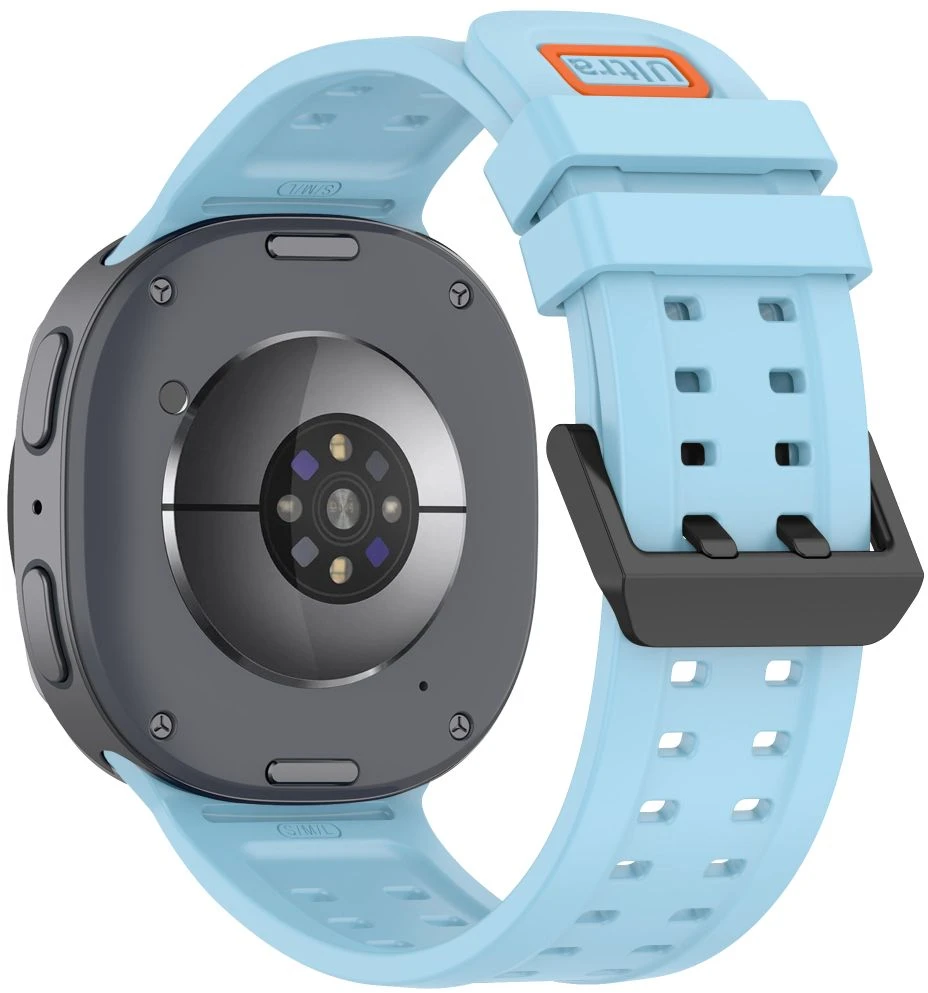 Tech-Protect SILICONE AIR Samsung Galaxy WATCH 8 / 9 / CLASSIC (40 / 44 / 46 MM) ŠVIESIAI MĖLYNAS