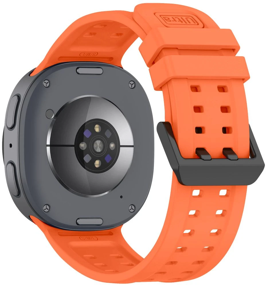 „Tech-Protect SILICONE AIR“ Samsung Galaxy WATCH 8 / 9 / CLASSIC (40 / 44 / 46 MM) TANGARINE Oranžinis