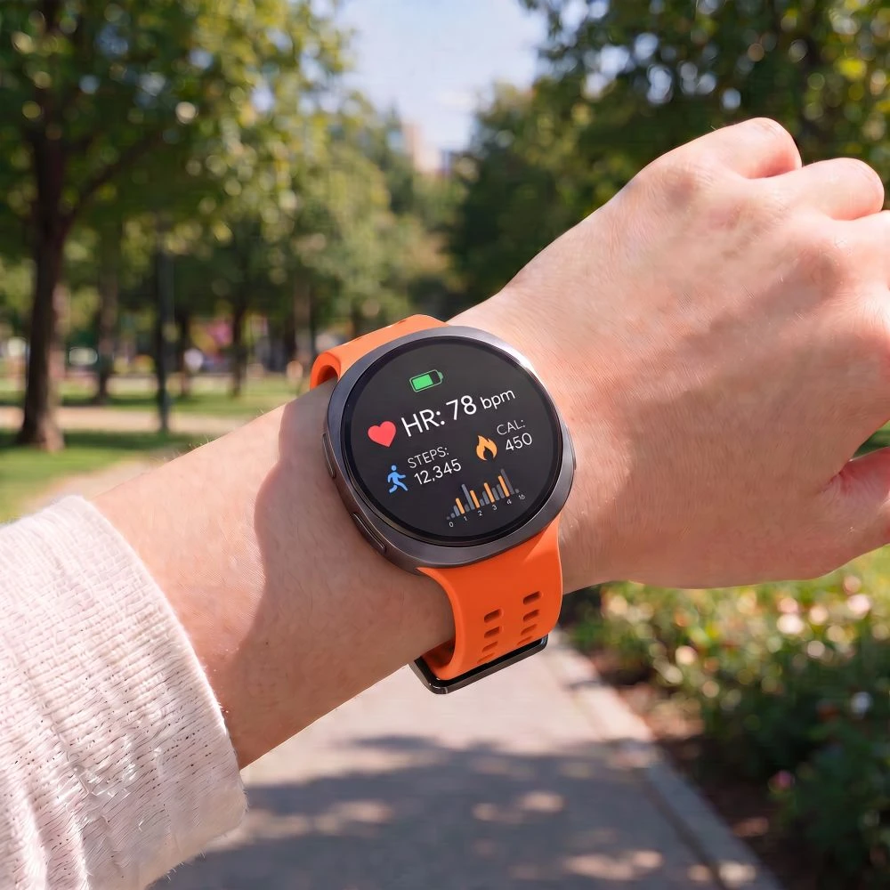 „Tech-Protect SILICONE AIR“ Samsung Galaxy WATCH 8 / 9 / CLASSIC (40 / 44 / 46 MM) TANGARINE Oranžinis