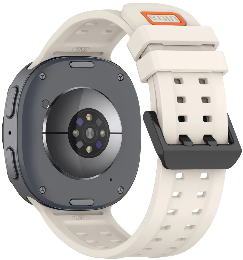 TECH-PROTECT SILICONE AIR SAMSUNG GALAXY WATCH 8 / 9 / CLASSIC (40 / 44 / 46 MM) STARLIGHT