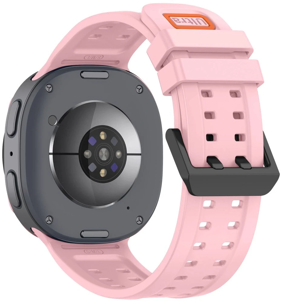 Tech-Protect SILICONE AIR Samsung Galaxy WATCH 8 / 9 / CLASSIC (40 / 44 / 46 MM) ŠVIESIAI ROŽINĖ
