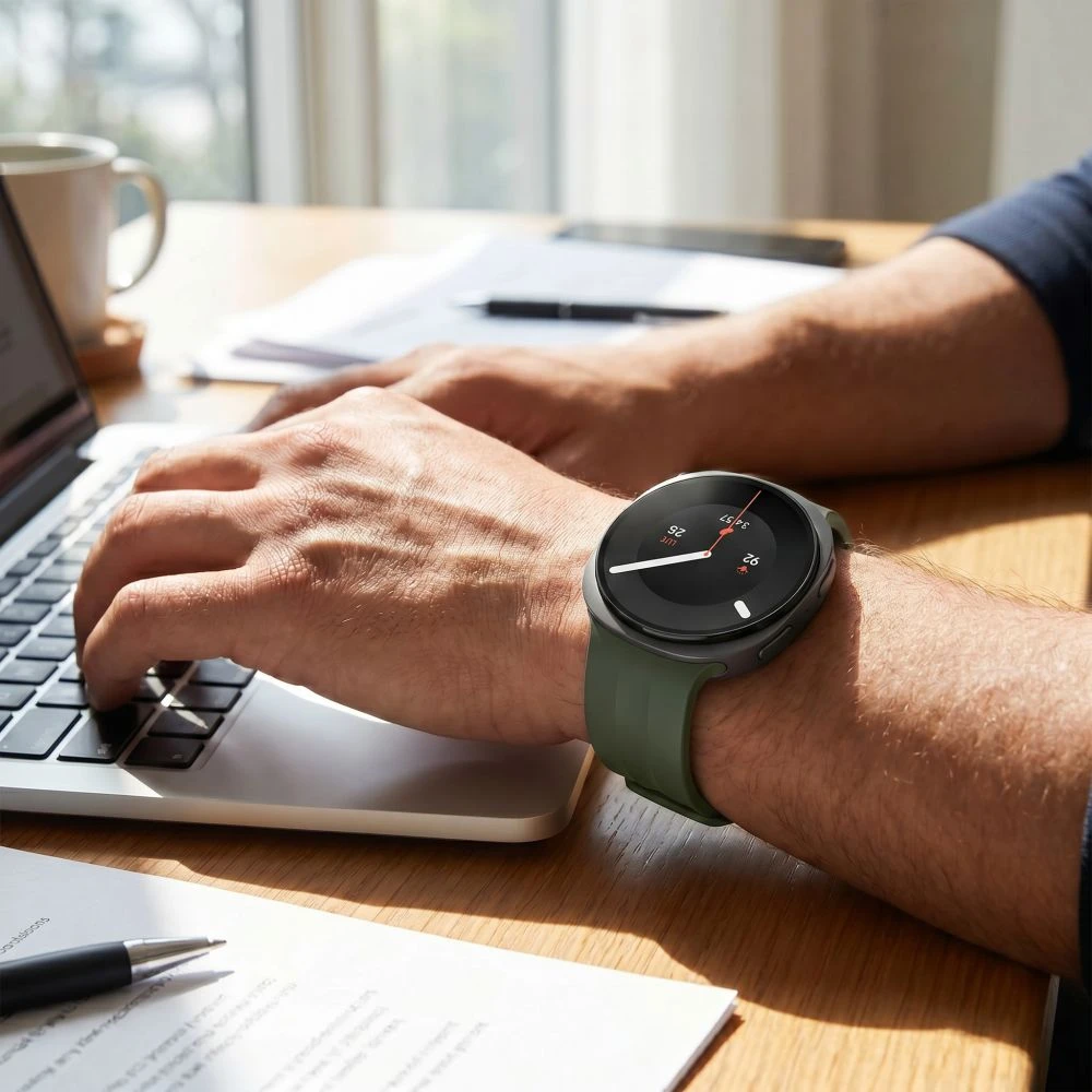TECH-PROTECT SILICONE EVO SAMSUNG GALAXY WATCH 8 / 9 / CLASSIC (40 / 44 / 46 MM) KARINĖ ŽALIA