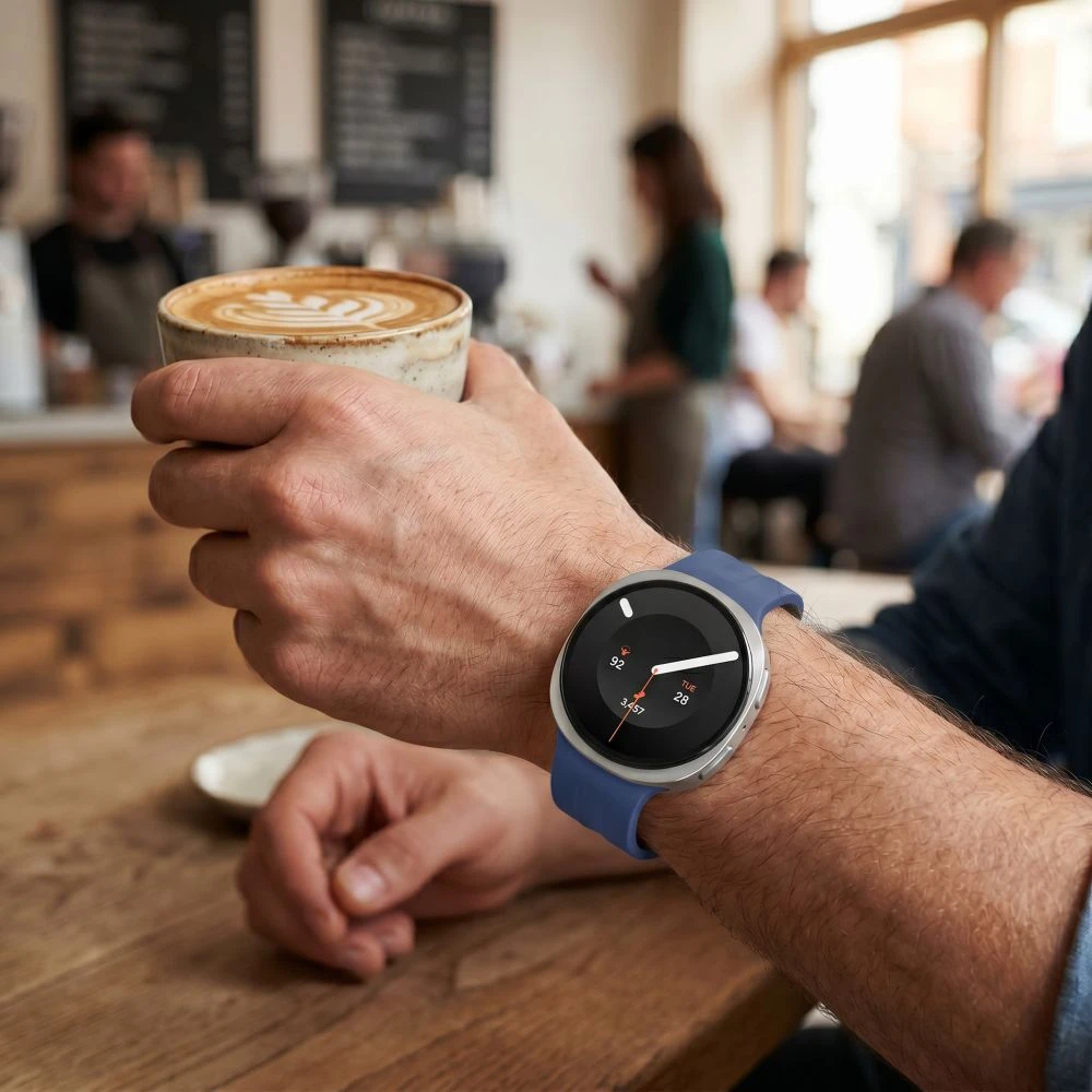 TECH-PROTECT SILICONE EVO SAMSUNG GALAXY WATCH 8 / 9 / CLASSIC (40 / 44 / 46 MM) TAMSIAI MĖLYNAS