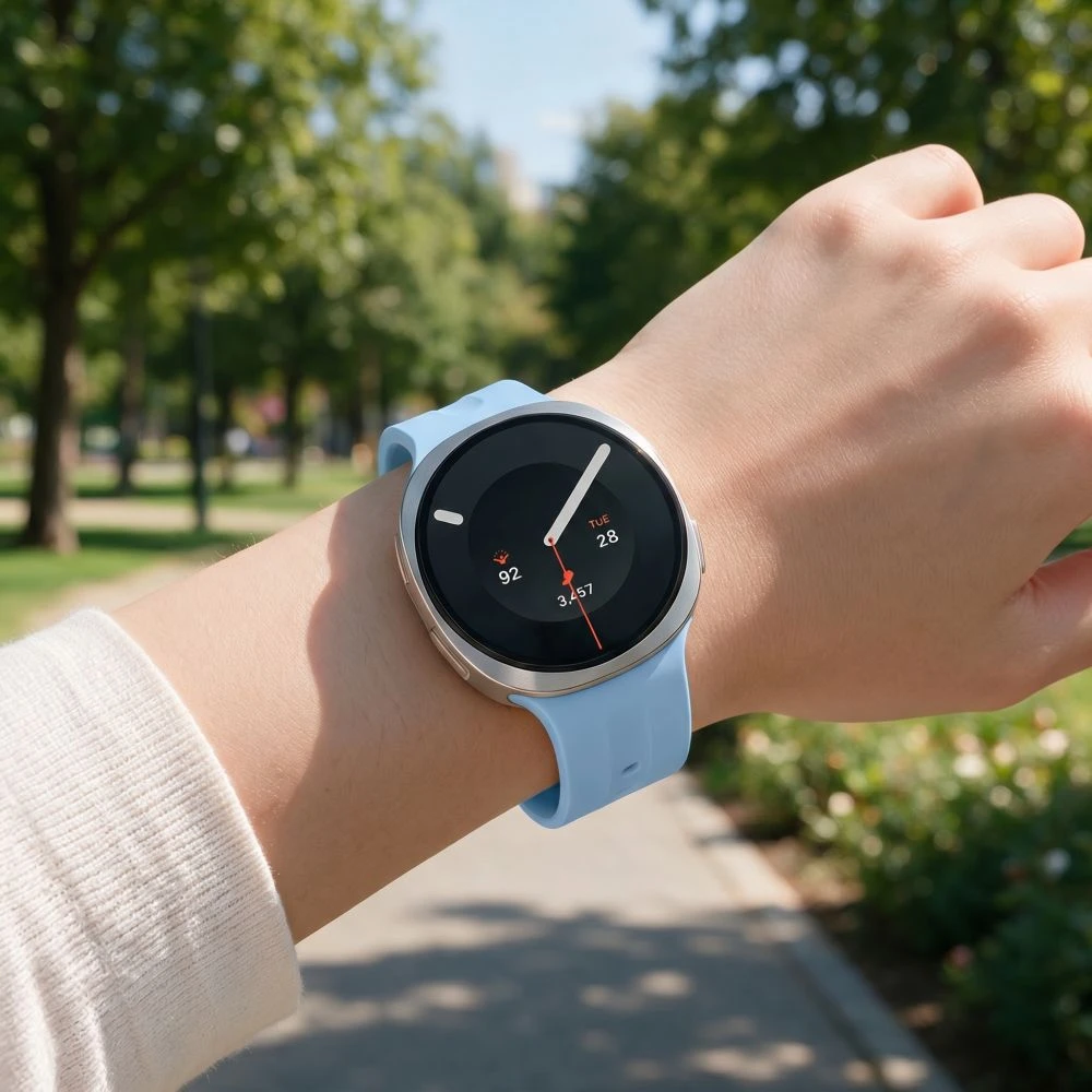 TECH-PROTECT SILICONE EVO SAMSUNG GALAXY WATCH 8 / 9 / CLASSIC (40 / 44 / 46 MM) ŠVIESIAI MĖLYNAS