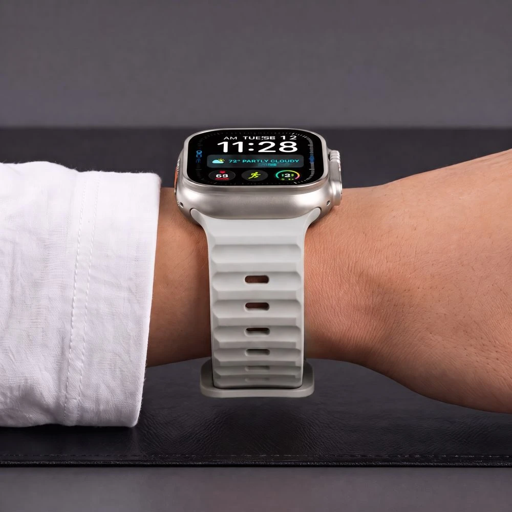 Tech-Protect SILICONE LINE WATCH 8 / 9 / 10 / 11 / 12 / SE / ULTRA (44 / 45 / 46 / 49 MM) LUNAR Pilkas