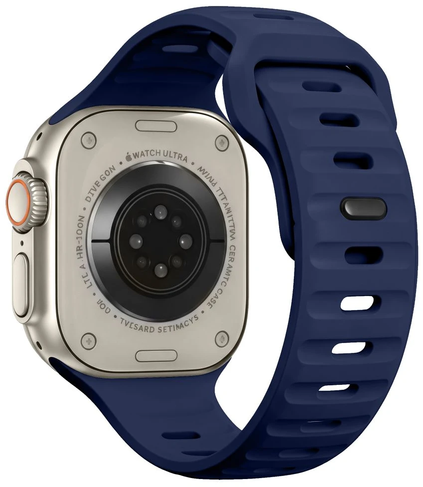 Tech-Protect SILICONE LINE WATCH 8 / 9 / 10 / 11 / 12 / SE / ULTRA (44 / 45 / 46 / 49 MM) ATLANTIC Mėlynas