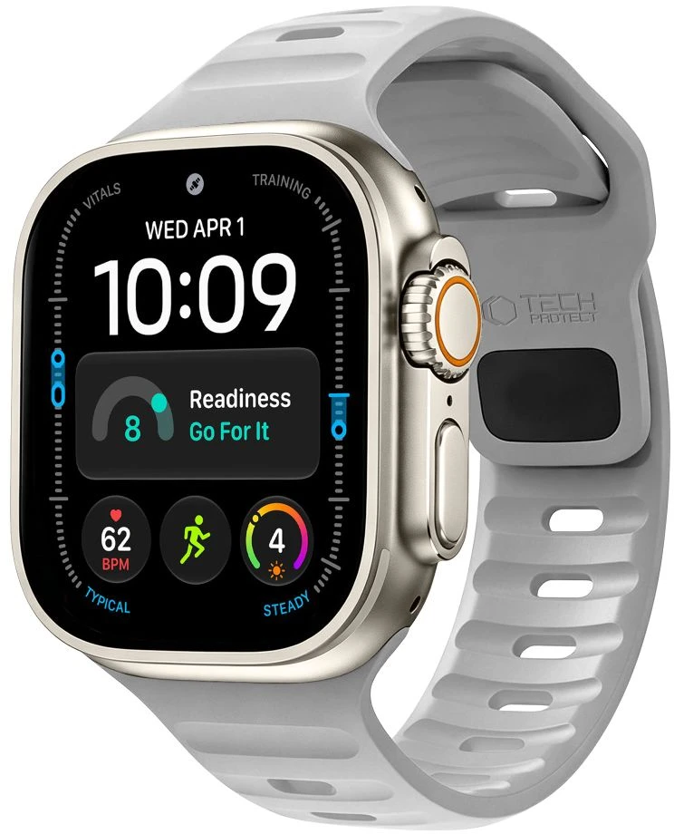 Tech-Protect SILICONE LINE WATCH 8 / 9 / 10 / 11 / 12 / SE / ULTRA (44 / 45 / 46 / 49 MM) LUNAR Pilkas