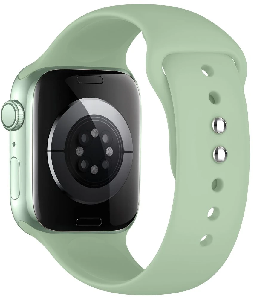 Tech-Protect SILIKONINIS DIRŽELIS WATCH 8 / 9 / 10 / 11 / 12 / SE (40 / 41 / 42 MM) PISTACIJŲ SPALVOS