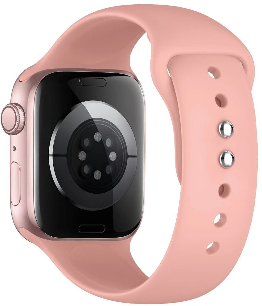 Tech-Protect SILIKONINIS DIRŽELIS WATCH 8 / 9 / 10 / 11 / 12 / SE / ULTRA (44 / 45 / 46 / 49 MM) DUSTY ROSE