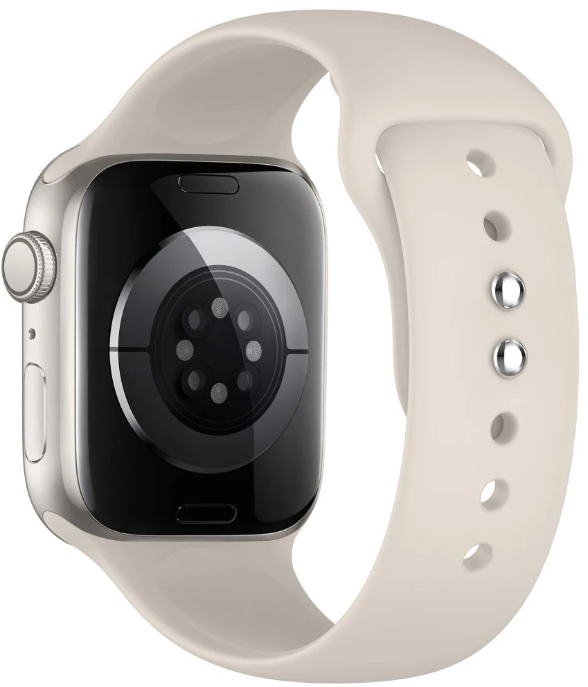Tech-Protect SILIKONINIS DIRŽELIS WATCH 8 / 9 / 10 / 11 / 12 / SE / ULTRA (44 / 45 / 46 / 49 MM) STARLIGHT