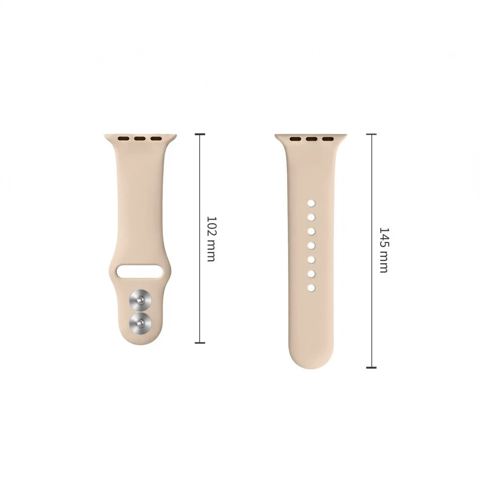 Tech-Protect SILIKONINIS DIRŽELIS WATCH 8 / 9 / 10 / 11 / 12 / SE / ULTRA (44 / 45 / 46 / 49 MM) WALNUT