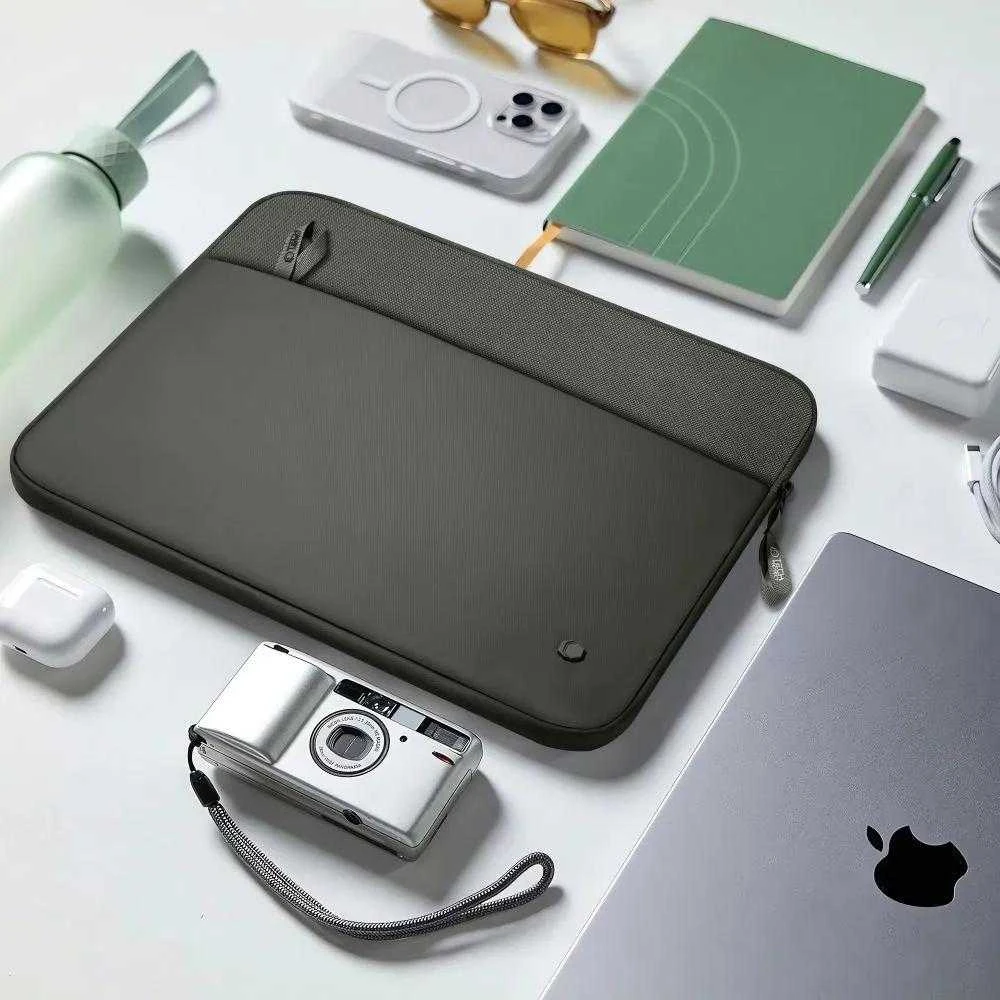 Tech-Protect Sleeve Nešiojamas kompiuteris Bag 13-14 - Žalias