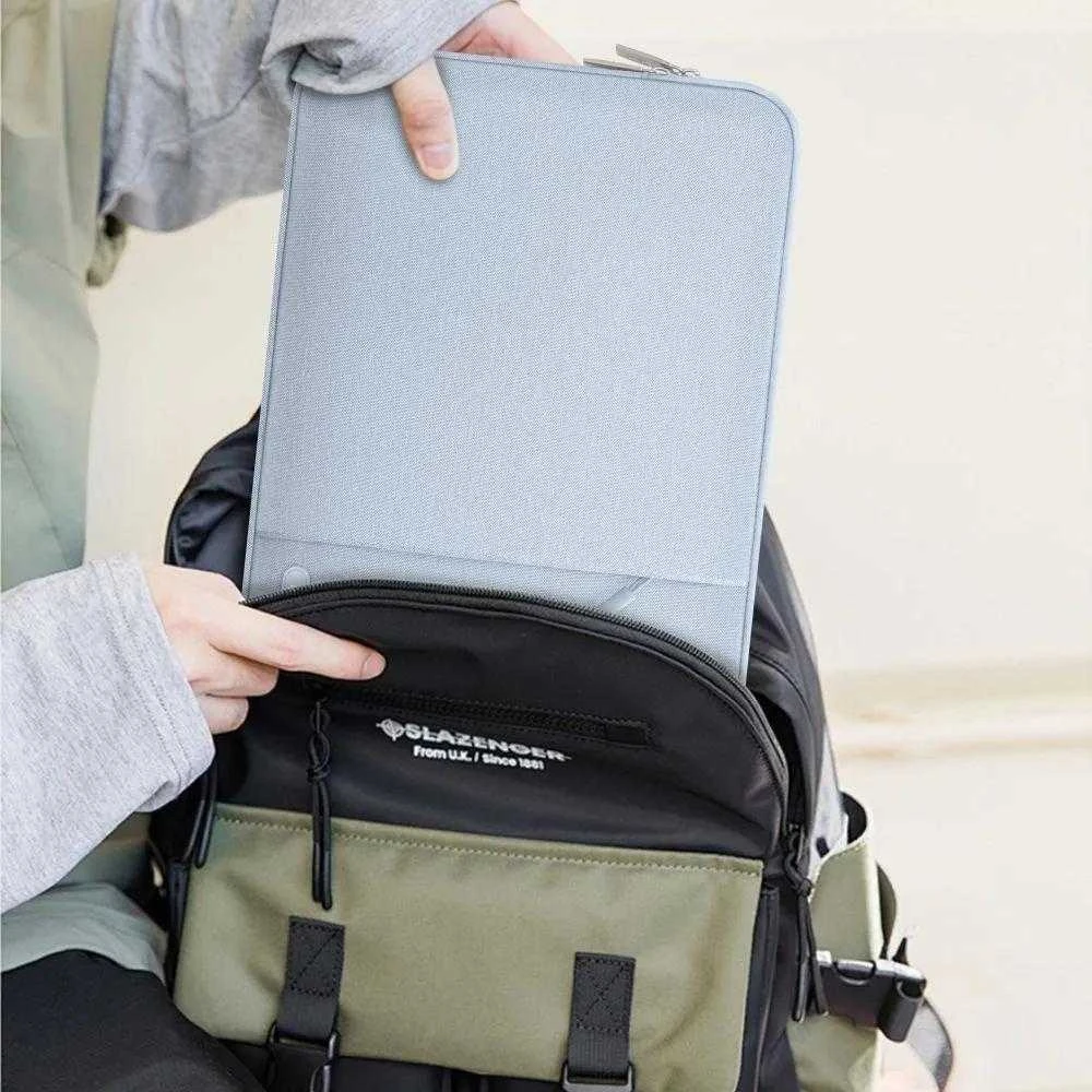 Tech-Protect Sleeve nešiojamojo kompiuterio krepšys 13-14" – mėlynos spalvos