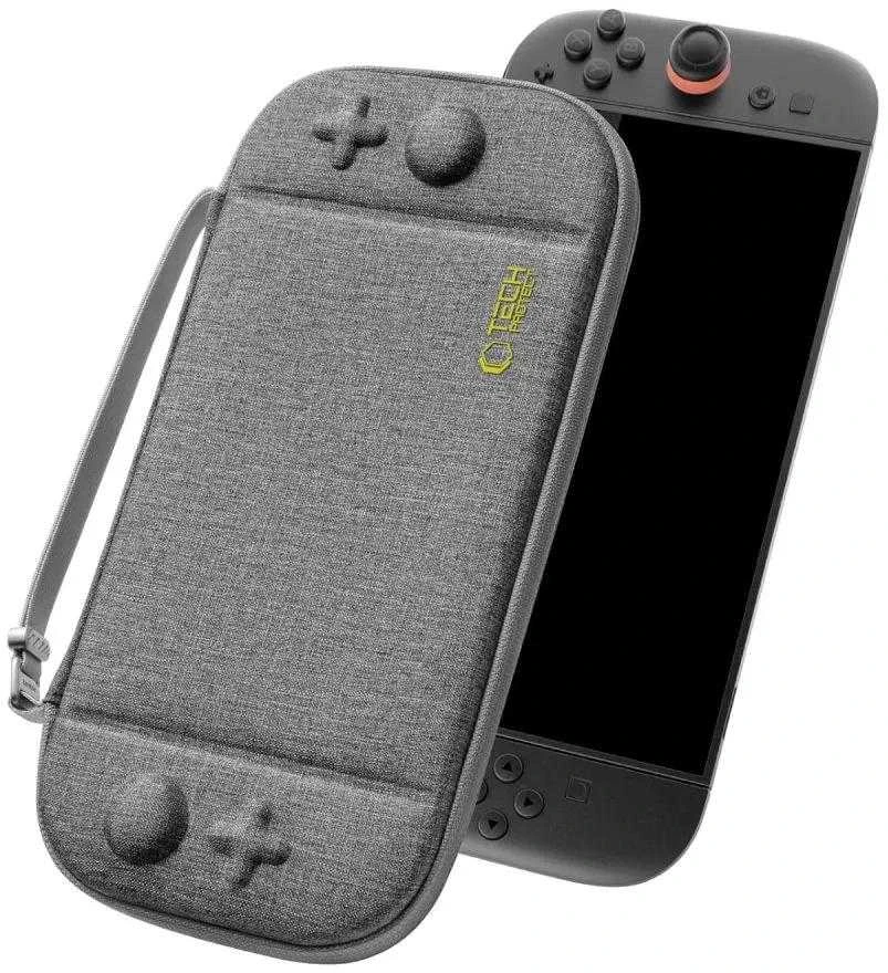 „Tech-Protect Slim“ dėklas, skirtas „Nintendo Switch 2“ – pilkas