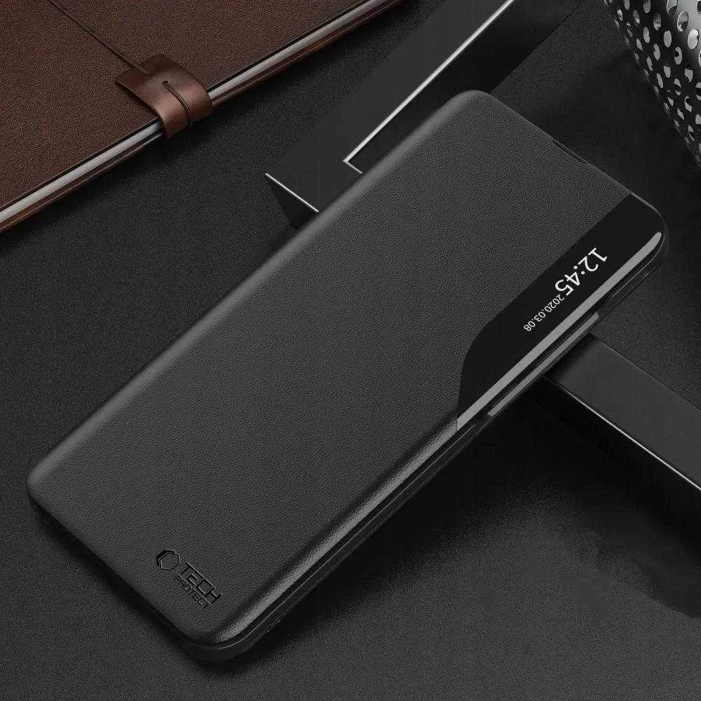 Tech-Protect Smart View case Xiaomi Redmi 12 – dėklas telefonui juodos spalvos