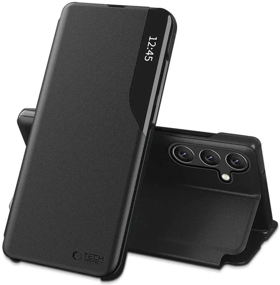 Tech-Protect Smart View Samsung Galaxy A56 5G – dėklas telefonui juodos spalvos