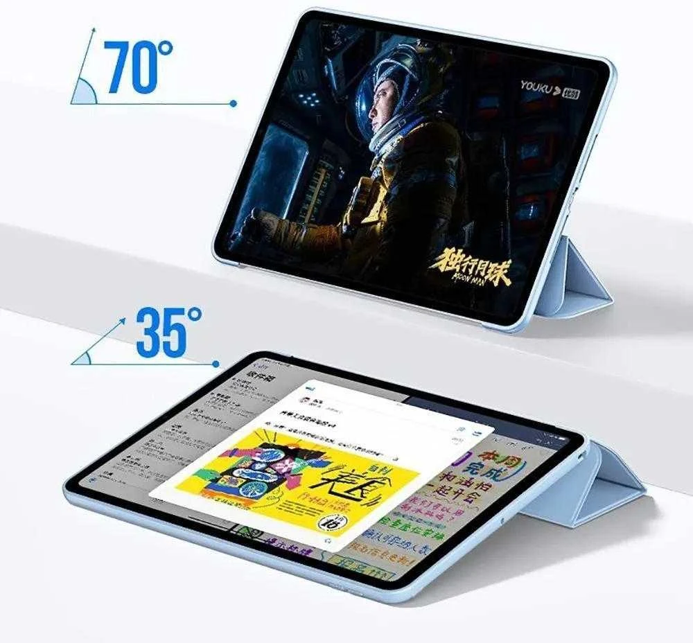 Tech-Protect SmartCase Apple iPad 10 / 2022 / 11” 11 / 2025 – dėklas planšetiniam kompiuteriui mėlynos spalvos