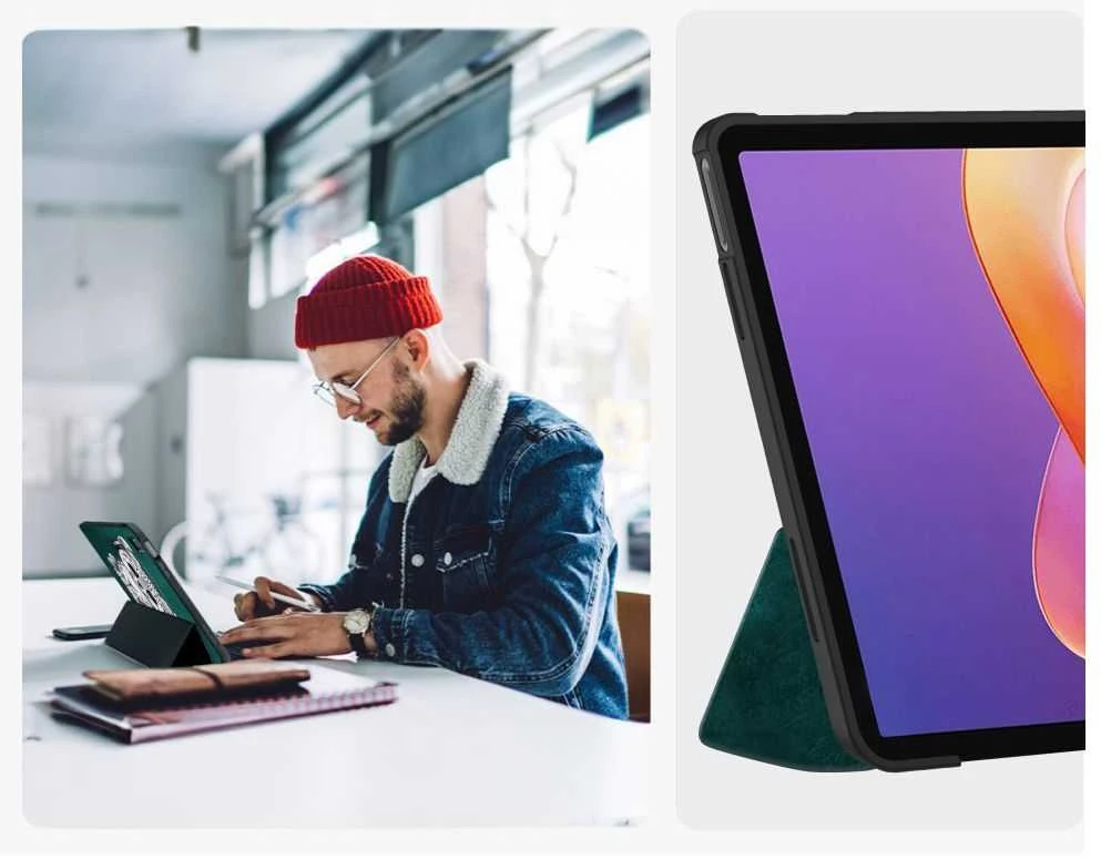 „Tech-Protect SmartCase“ dėklas Xiaomi Redmi PAD 2 11.0 SAD CAT