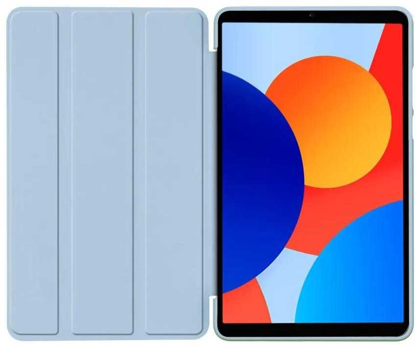 Tech-Protect SmartCase dėklas skirtas Xiaomi Redmi PAD SE - mėlynos spalvos
