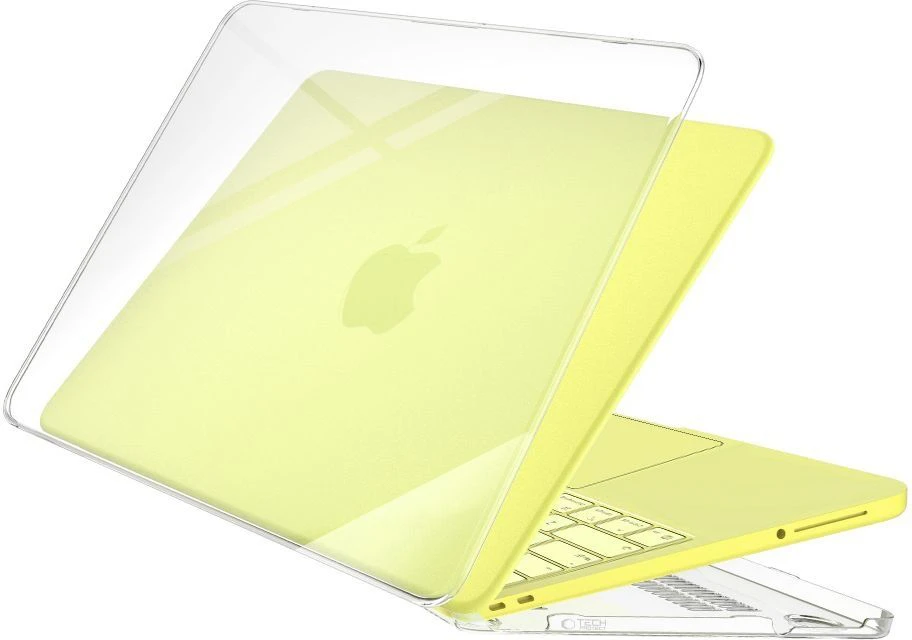 Apsauginis dėklas MacBook Neo 13" Tech-Protect SmartShell – skaidrus