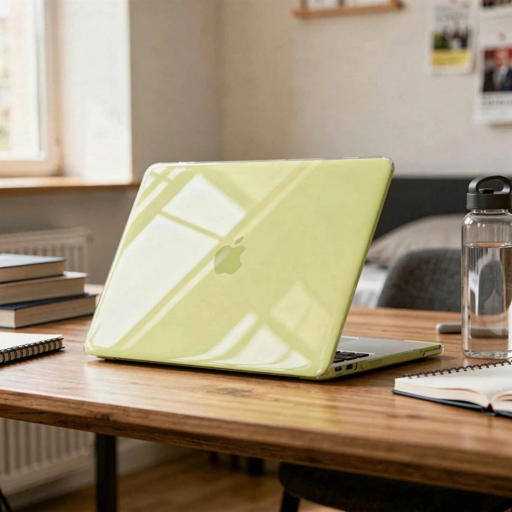 Apsauginis dėklas MacBook Neo 13" Tech-Protect SmartShell – skaidrus