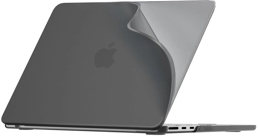 Tech-Protect SOFTSHELL MACBOOK AIR 15 M2-M5 2023-2026 MATINIS Juodas