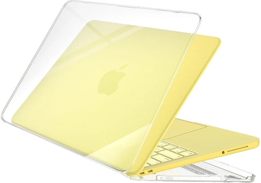 „Tech-Protect Softshell“ „Macbook Neo 13“ (2026 m.) – krištolo skaidrumo