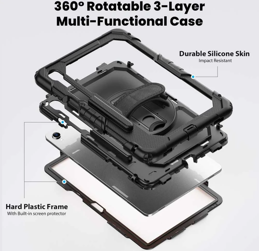 „Tech-Protect Solid“ skirtas „Galaxy TAB S11 11.0 X730 / X736B“ juodas