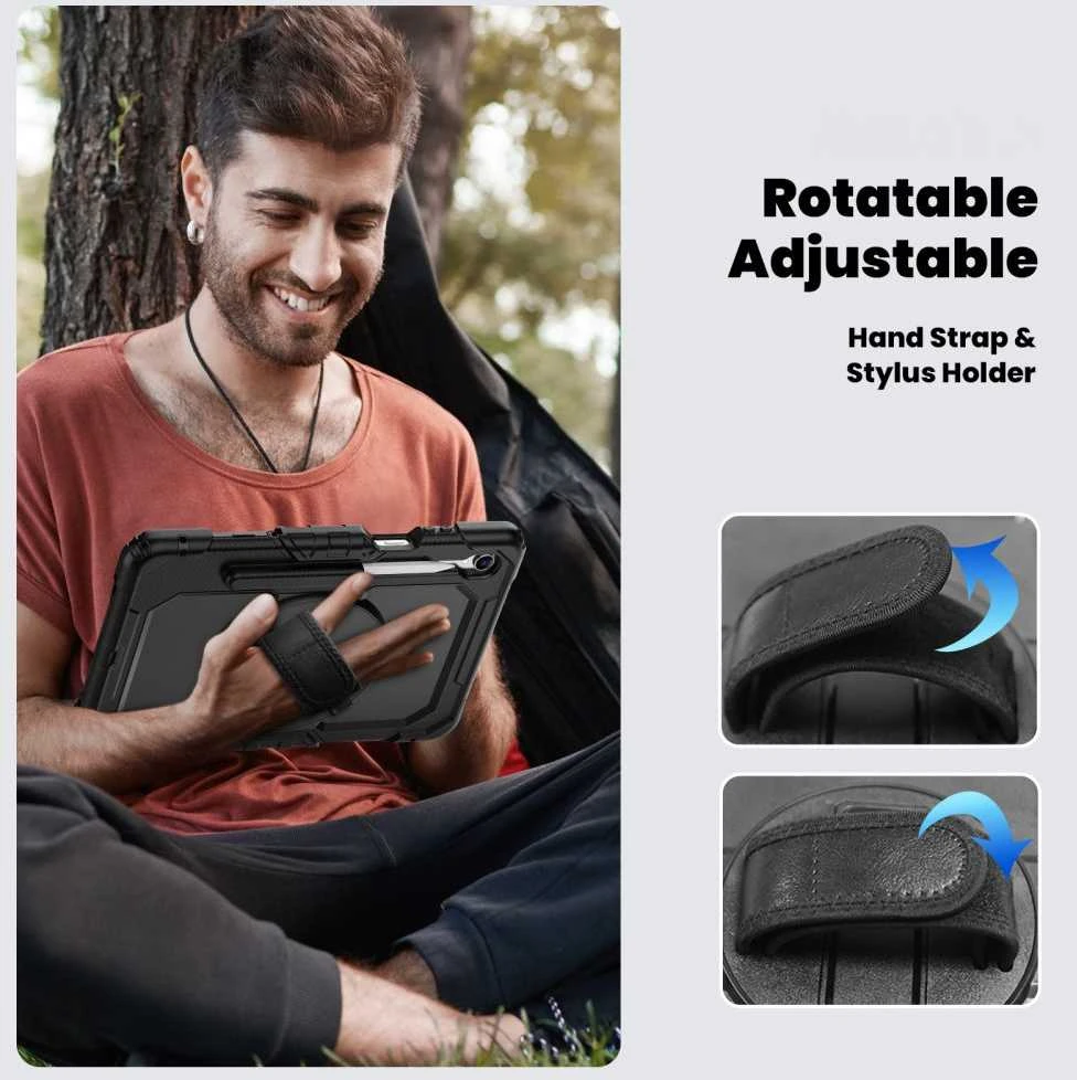 „Tech-Protect Solid“ skirtas „Galaxy TAB S11 11.0 X730 / X736B“ juodas