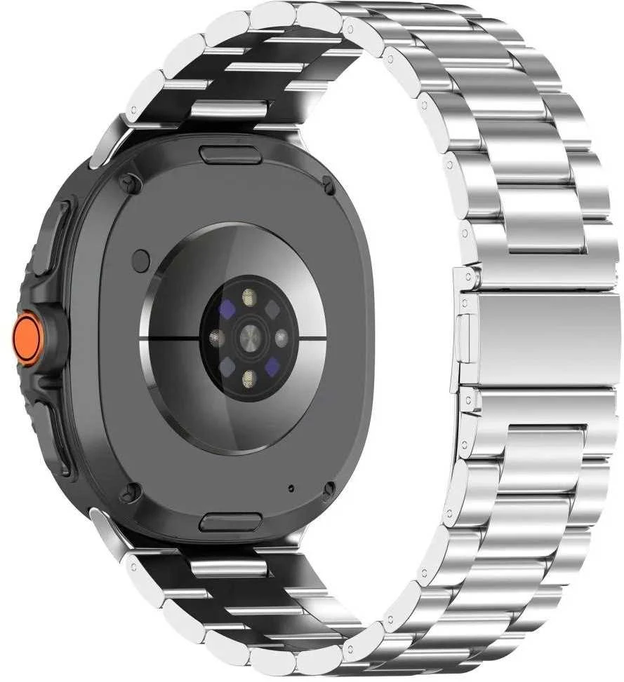 Tech-Protect Stainless Steel apyrankė skirta Samsung Galaxy Watch 40/44/46 mm – sidabro spalvos