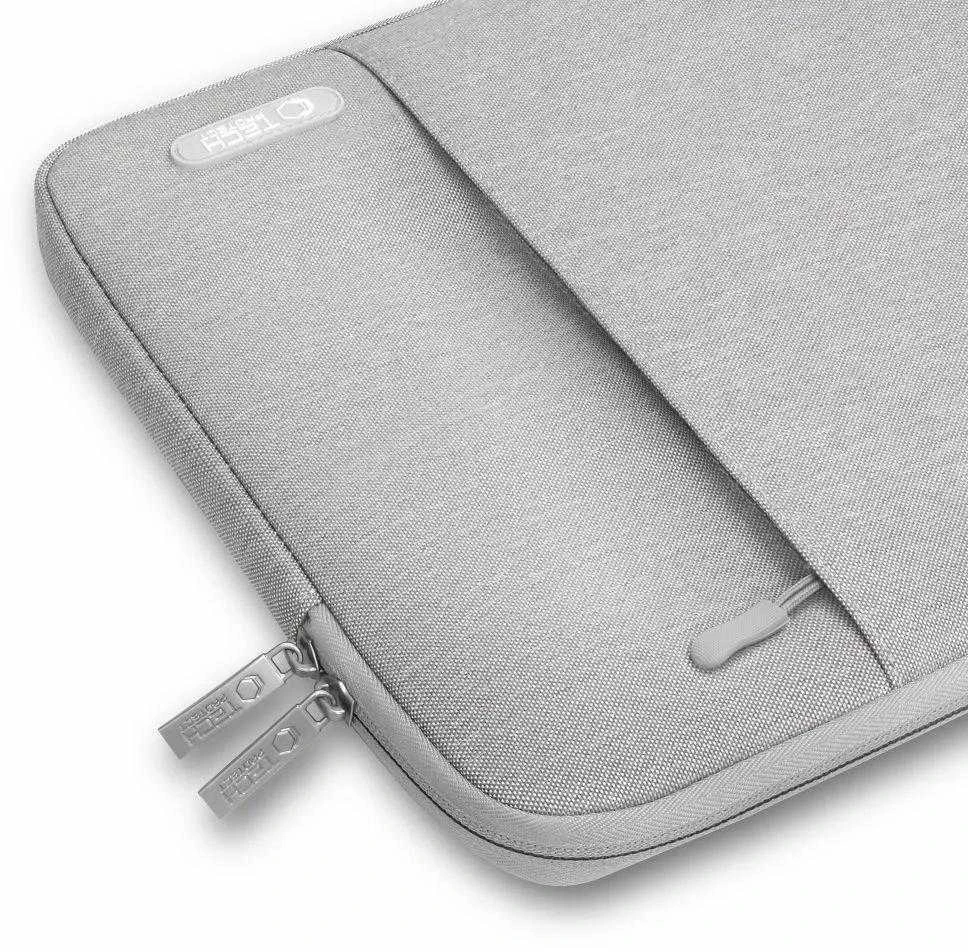Tech Protect Tech-Protech Sleevy Nešiojamas kompiuteris 13-14 dėklas kompiuteriu pilkos spalvos