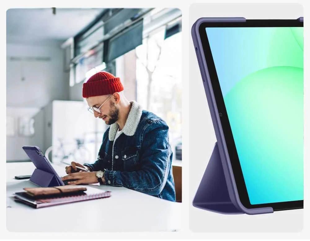 TECH-PROTECT SMARTCASE GALAXY TAB A9 / A11 8.7 X110 / X115 / X133 / X135 NAVY