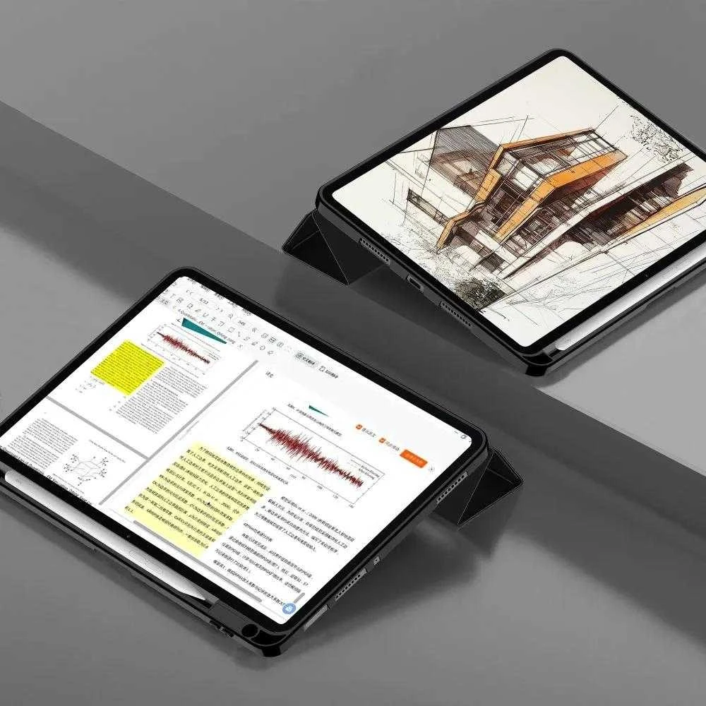 Tech Protect TechProtect SmartCase Pen case for Xiaomi Pad 7 / 7 Pro – dėklas planšetiniam kompiuteriui juodos spalvos