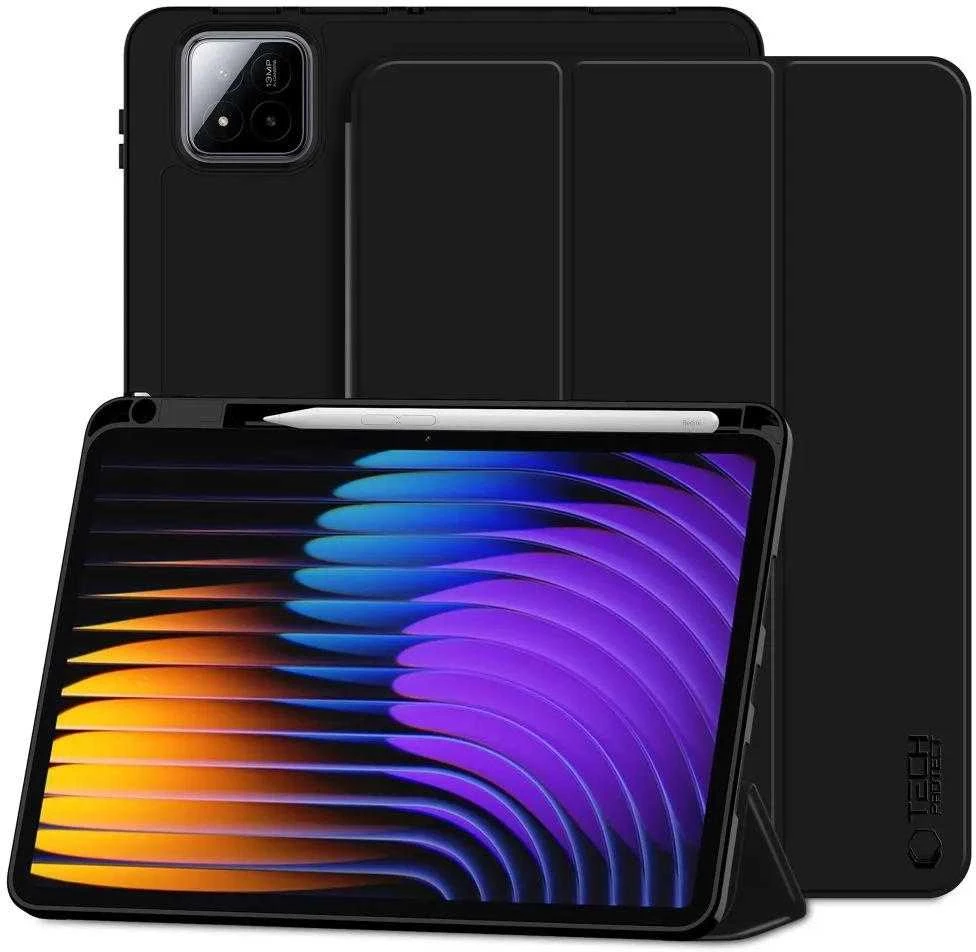 Tech Protect TechProtect SmartCase Pen case for Xiaomi Pad 7 / 7 Pro – dėklas planšetiniam kompiuteriui juodos spalvos