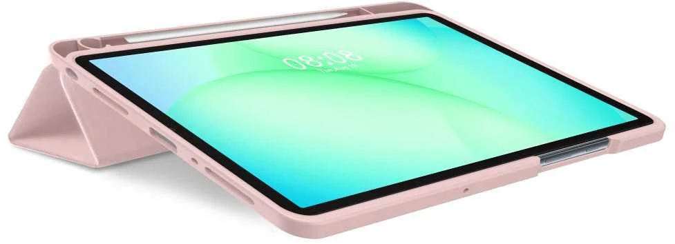 „Tech Protect“ „TechProtect SmartCase“ rašiklis, skirtas „Samsung Galaxy Tab A9+ / A11+ Plus 11.0 X210 / X215 / X216 / X230 / X235 / X236“ – rausvos spalvos