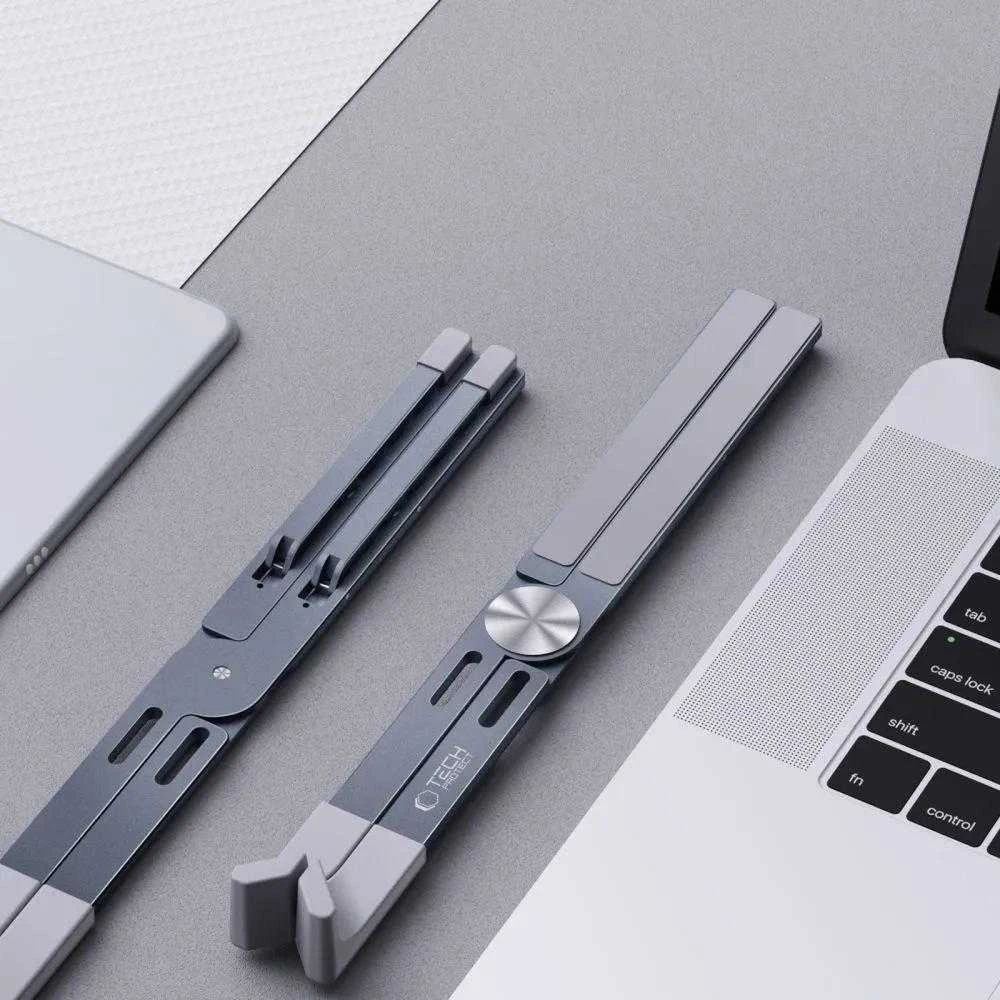 Tech-Protect ULS300 laptop stovas – pilkos spalvos