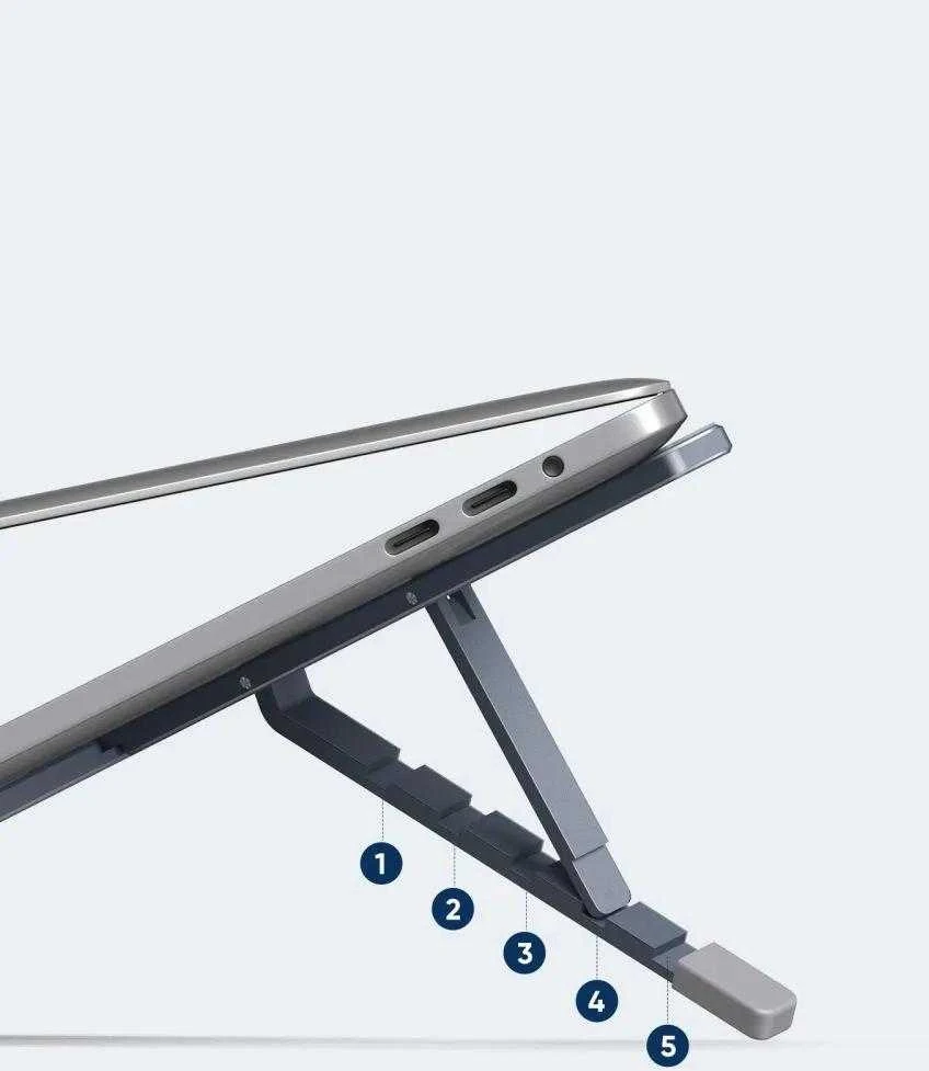 Tech-Protect ULS300 laptop stovas – pilkos spalvos