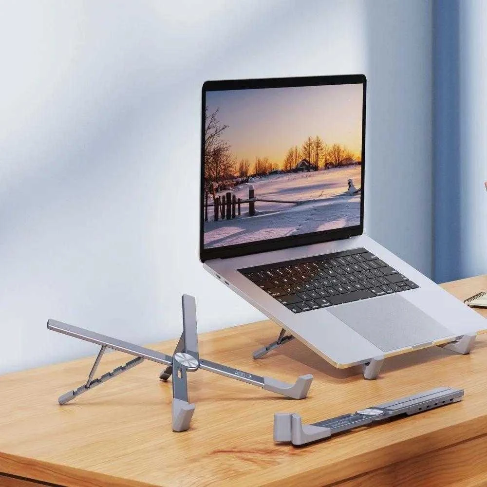 Tech-Protect ULS300 laptop stovas – pilkos spalvos