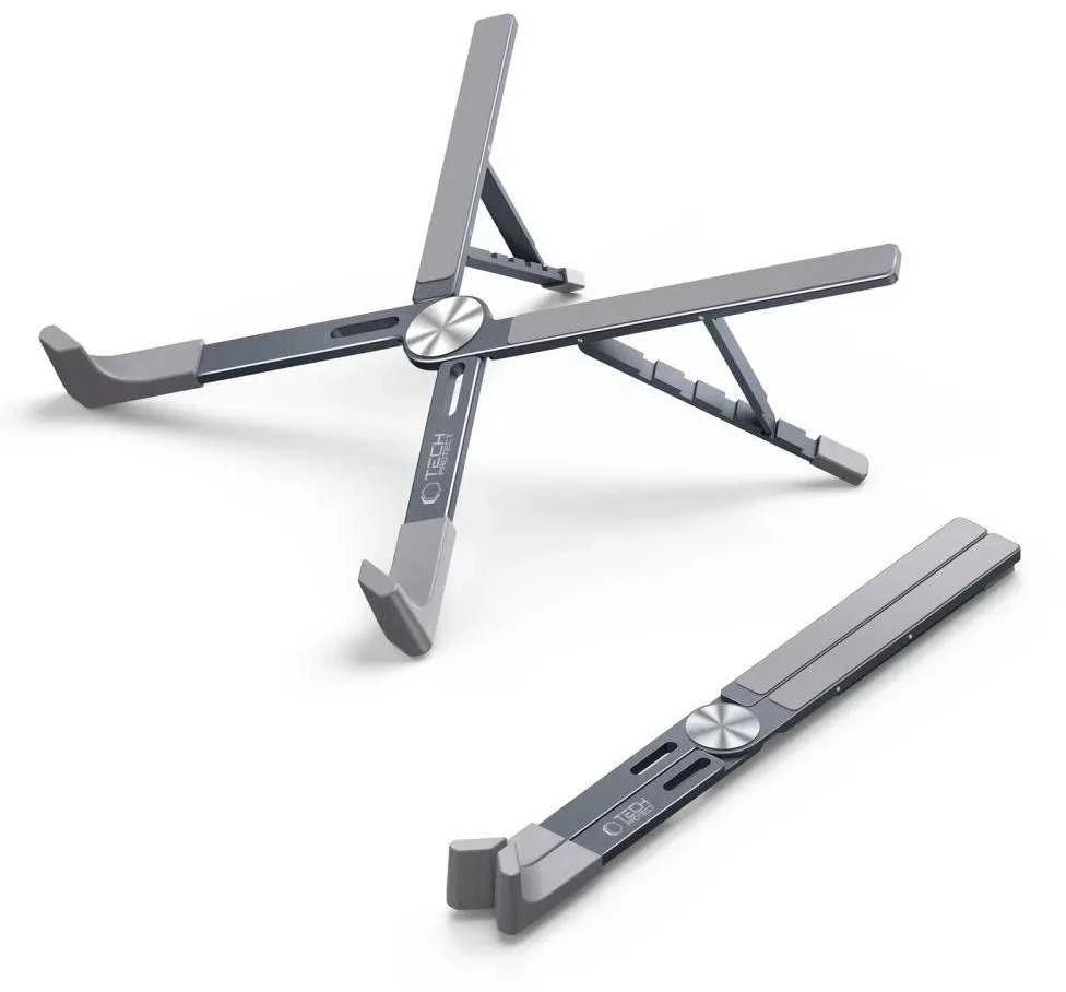 Tech-Protect ULS300 laptop stovas – pilkos spalvos