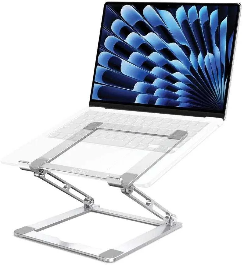 TECH-PROTECT PRODESK UNIVERSAL LAPTOP STAND Sidabrinis
