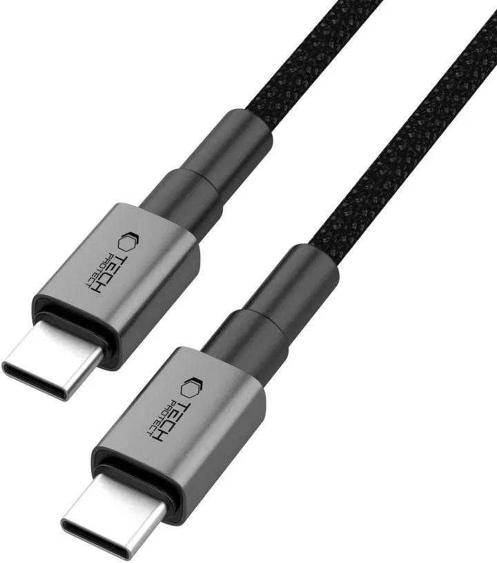 Tech-Protect UltraBoost DNA USB-C PD60W/3A kabelis 100cm – pilkas