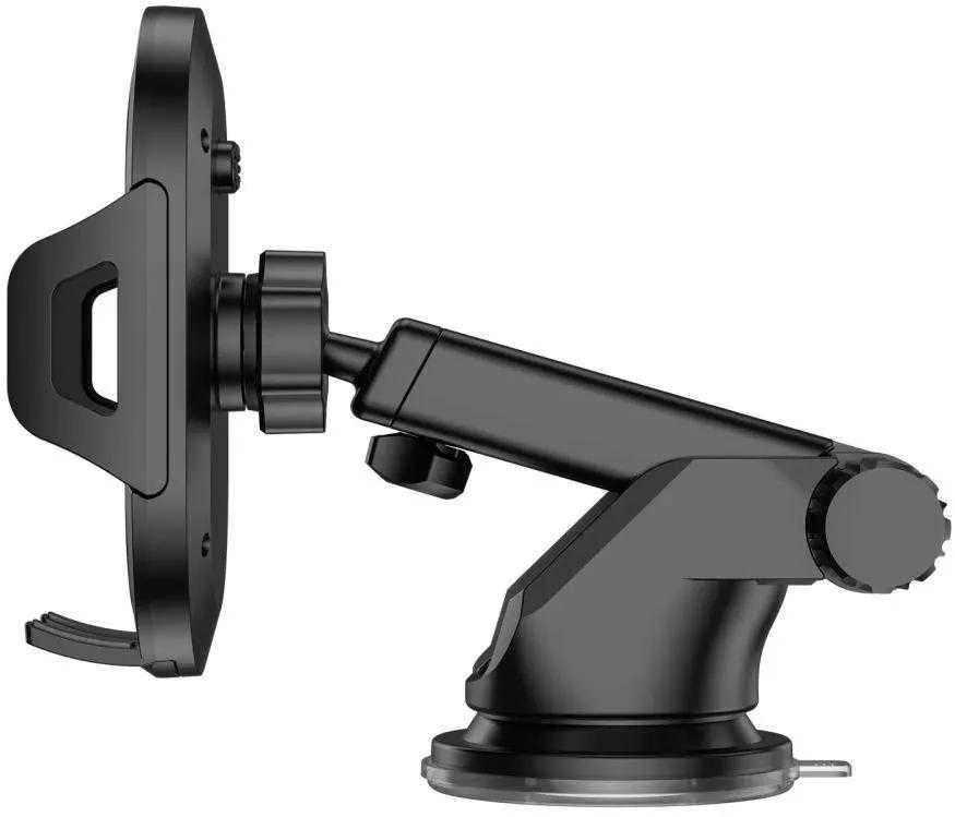 Tech-Protect V1 Car telefono laikiklis for Windshield/Cockpit – juodos spalvos